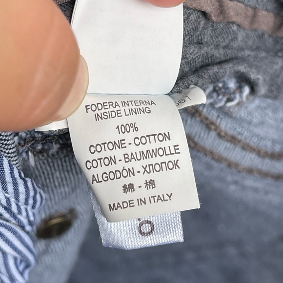 Brunello Cucinelli Size 6. Dark Wash Skinny Fit Jeans - Picture 14 of 14